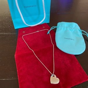 Tiffany & Co heart necklace